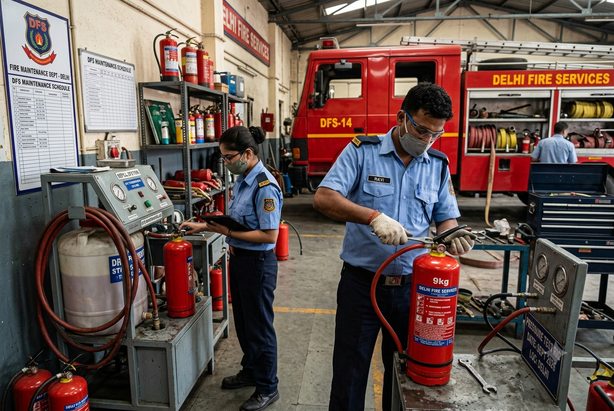 Fire Equipment Servicing and Maintenance