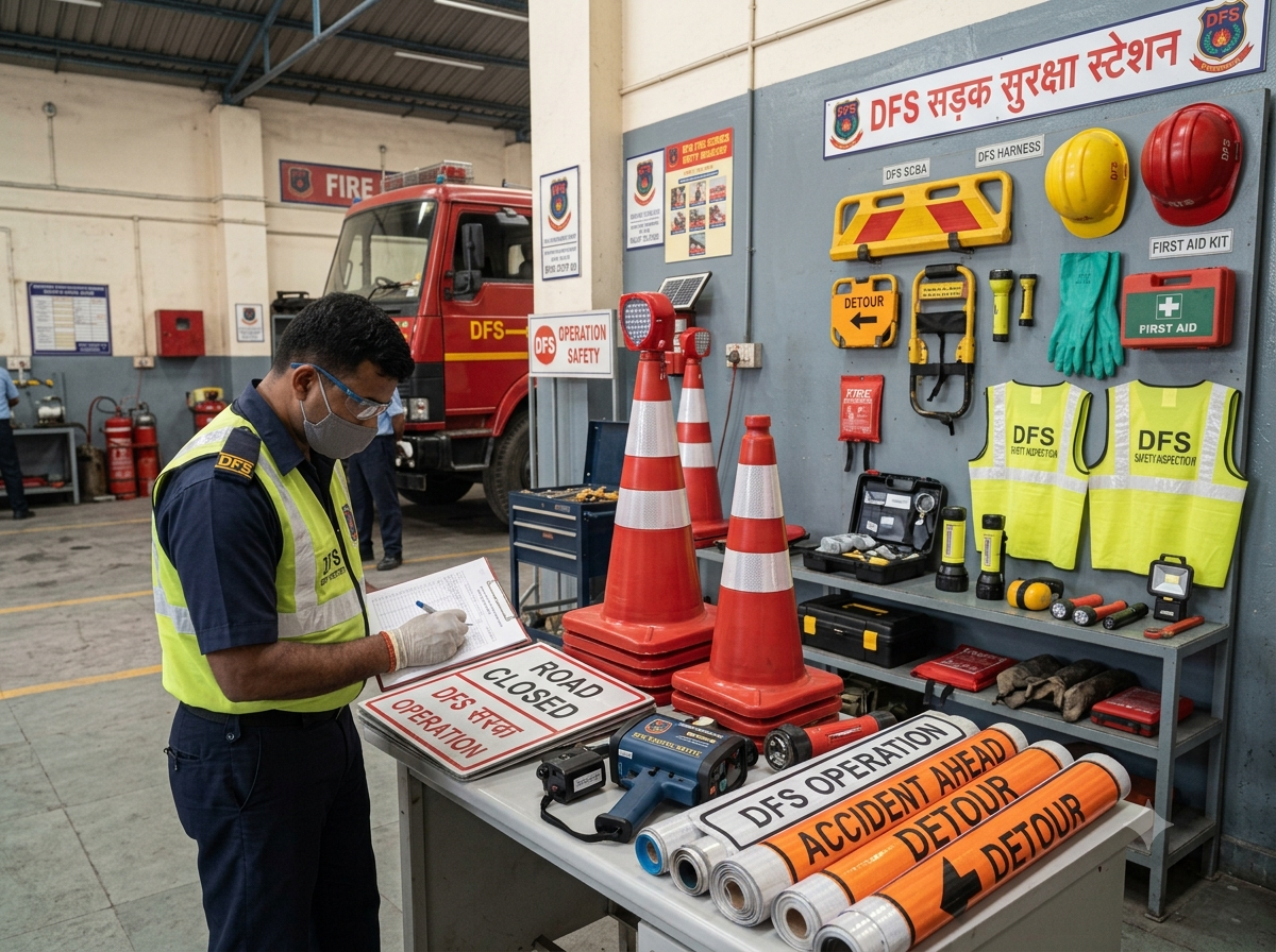 Safety and Road Construction Equipment
